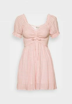 Hollister Co. ON OFF SHOULDER ROMPER - Jumpsuit - Pink Check | Damen 10 Hollister Co. ON OFF SHOULDER ROMPER - Jumpsuit - Pink Check | Damen -Hollister Geschäft 385c57b218aa44b6aee09ccc181b9cfe