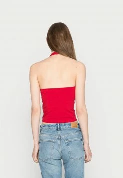 Hollister Co. BARE HALTER - Top - Jester Red | Damen -Hollister Geschäft 3bb8eca076484db28589e85304517916