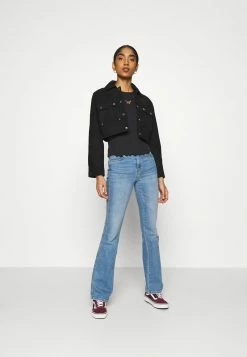 Hollister Co. MAY TEE - T-Shirt Print - Black | Damen -Hollister Geschäft 3c365831135e40618e33b5fc0f77524f