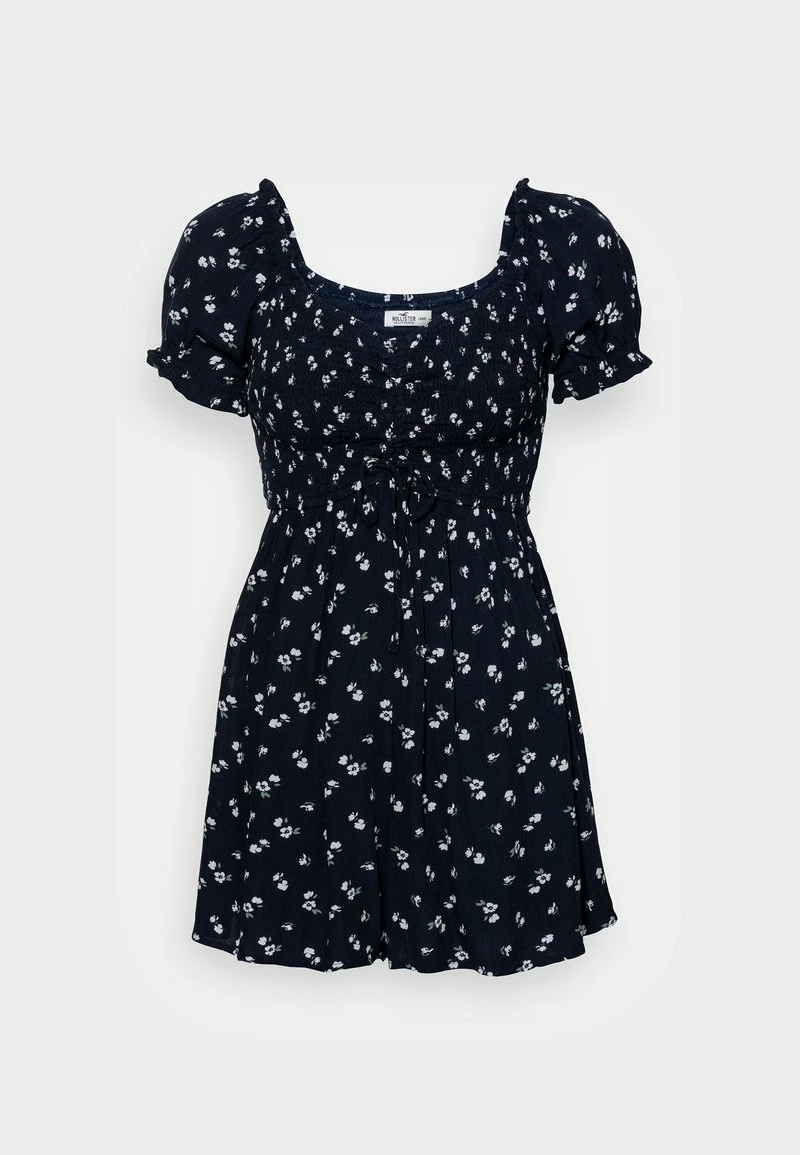 Hollister Co. ON OFF SHOULDER ROMPER - Jumpsuit - Navy Floral | Damen 6 Hollister Co. ON OFF SHOULDER ROMPER - Jumpsuit - Navy Floral | Damen – Bild 4