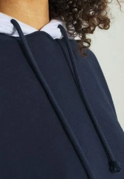 Hollister Co. COLORBLOCKED CROPPED - Sweatshirt - Navy | Damen -Hollister Geschäft 402a683a5d064247ba908d907608cabf