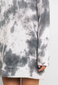 Hollister Co. HOODED LOGO DRESS - Freizeitkleid - Washed Black | Damen -Hollister Geschäft 44372931411644a3b2a85653b834e6b4