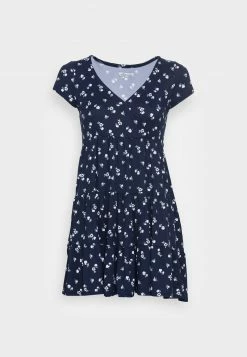 Hollister Co. TIERED SHORT DRESS - Freizeitkleid - Navy Floral | Damen 10 Hollister Co. TIERED SHORT DRESS - Freizeitkleid - Navy Floral | Damen -Hollister Geschäft 4818c148454d49458ad968abe981835b