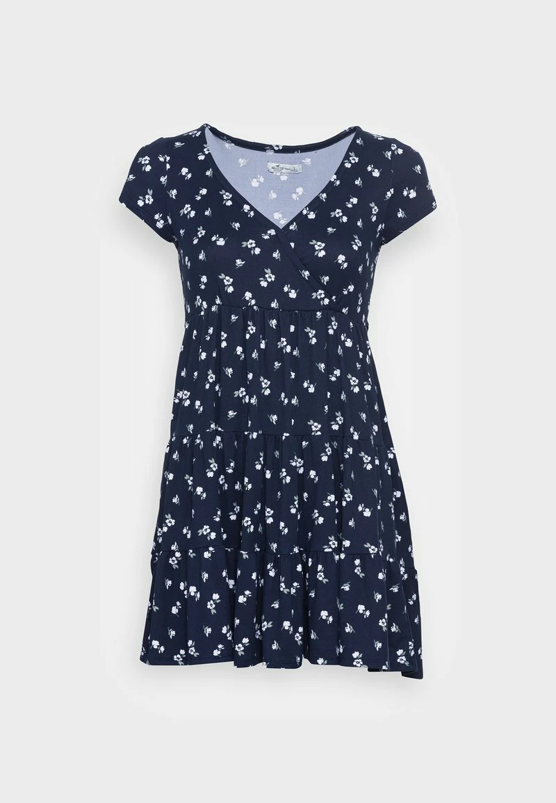 Hollister Co. TIERED SHORT DRESS - Freizeitkleid - Navy Floral | Damen 6 Hollister Co. TIERED SHORT DRESS - Freizeitkleid - Navy Floral | Damen – Bild 4