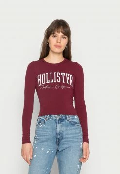 Hollister Co. HERITAGE BABY - Langarmshirt - Burg | Damen