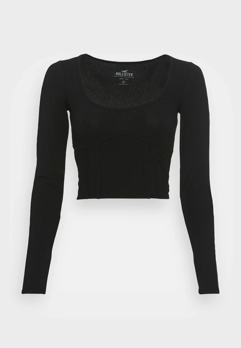 Hollister Co. Langarmshirt - Casual Black | Damen 6 Hollister Co. Langarmshirt - Casual Black | Damen – Bild 4