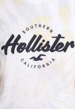 Hollister Co. TECH CORE - T-Shirt Print - Yellow | Damen -Hollister Geschäft 4906d60d4d8a4c278843bbc887ee562b