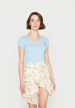 Hollister Co. BABY TEE 3 PACK - T-Shirt Basic - Bright White/placid Blue/green Bay | Damen -Hollister Geschäft 49ae6f4ccb6d4683bb0450fa2c58c356