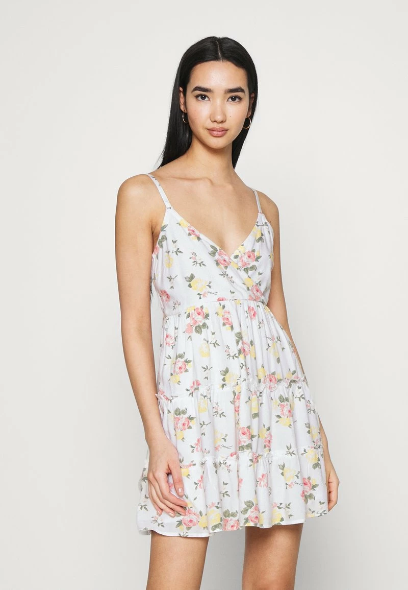 Hollister Co. BARE FEMME SHORT DRESS - Freizeitkleid - White | Damen 3 Hollister Co. BARE FEMME SHORT DRESS - Freizeitkleid - White | Damen