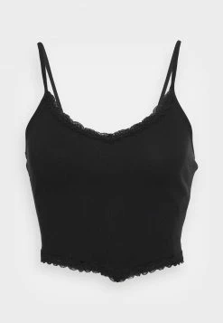 Hollister Co. BARE TRIM CAMI - Top - Casual Black | Damen -Hollister Geschäft 4adbe37389f443f4bd23fd6ff37ba6bf