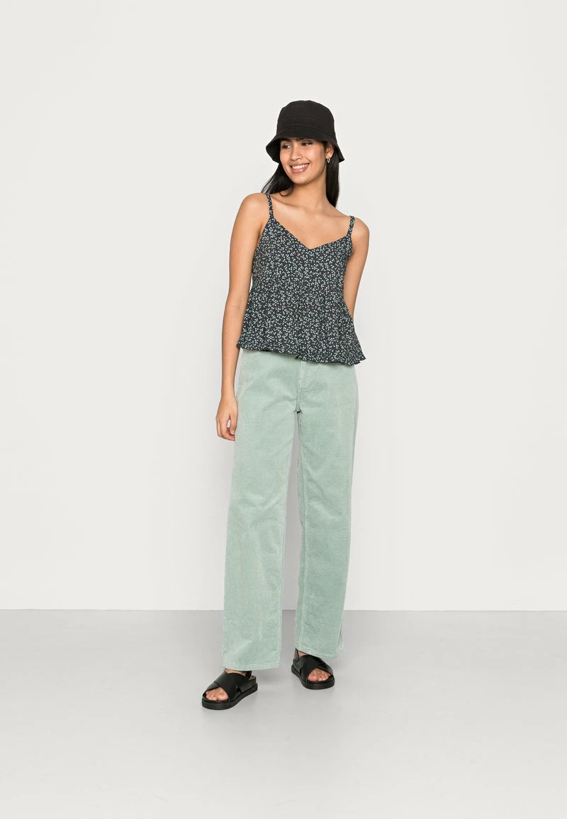 Hollister Co. BARE BABYDOLL - Top - Navy /grass Green | Damen 4 Hollister Co. BARE BABYDOLL - Top - Navy /grass Green | Damen – Bild 2