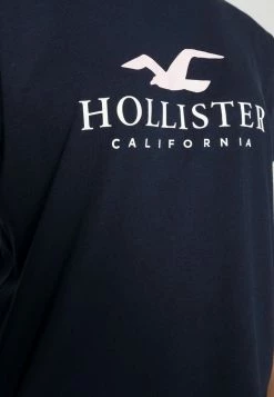 Hollister Co. TIMELESS LOGO - T-Shirt Print - Navy | Damen -Hollister Geschäft 4d78fa1e11f34040acba89f324b27648
