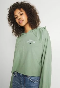 Hollister Co. HOODIE - Langarmshirt - Green | Damen -Hollister Geschäft 507df098a7ed41cf8503e5543e41a11e