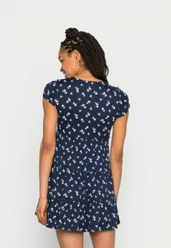 Hollister Co. TIERED SHORT DRESS - Freizeitkleid - Navy Floral | Damen 9 Hollister Co. TIERED SHORT DRESS - Freizeitkleid - Navy Floral | Damen -Hollister Geschäft 5554f27851d444189f7ef71b53bac4f2