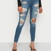 Hollister Co. Jeans Skinny Fit - Dark Blue Denim | Damen -Hollister Geschäft 56a56cf022c8409e9901b4f24f3d4a36