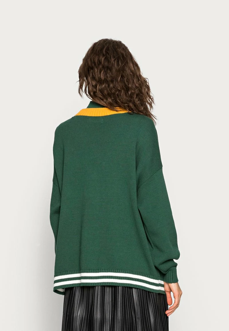 Hollister Co. VARSITY LONGER LENGTH CARDI - Strickjacke - Pine Needle | Damen 5 Hollister Co. VARSITY LONGER LENGTH CARDI - Strickjacke - Pine Needle | Damen – Bild 3