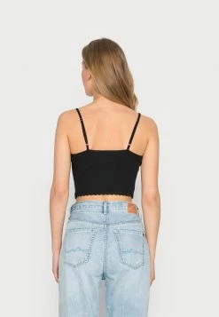 Hollister Co. BARE TRIM CAMI - Top - Casual Black | Damen -Hollister Geschäft 59417541d4664b1ba8c692ff666515e2