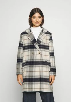 Hollister Co. APAC DAD COAT - Kurzmantel - Cream | Damen