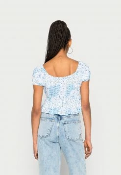Hollister Co. TIE FRONT BABYDOLL - Bluse - Blue/white | Damen 9 Hollister Co. TIE FRONT BABYDOLL - Bluse - Blue/white | Damen -Hollister Geschäft 5a89a6b56d9245b889d3a1997f083c71