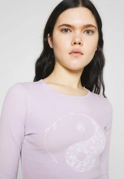 Hollister Co. TREND TEE - Langarmshirt - Purple | Damen -Hollister Geschäft 5e5a6090347f4a91bea7b9f4a489c10d
