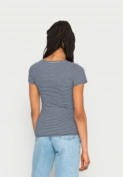 Hollister Co. 3 Pack - T-Shirt Print - Stripes/white/navy | Damen -Hollister Geschäft 5eafc241dd824017a0aa5d3764280786