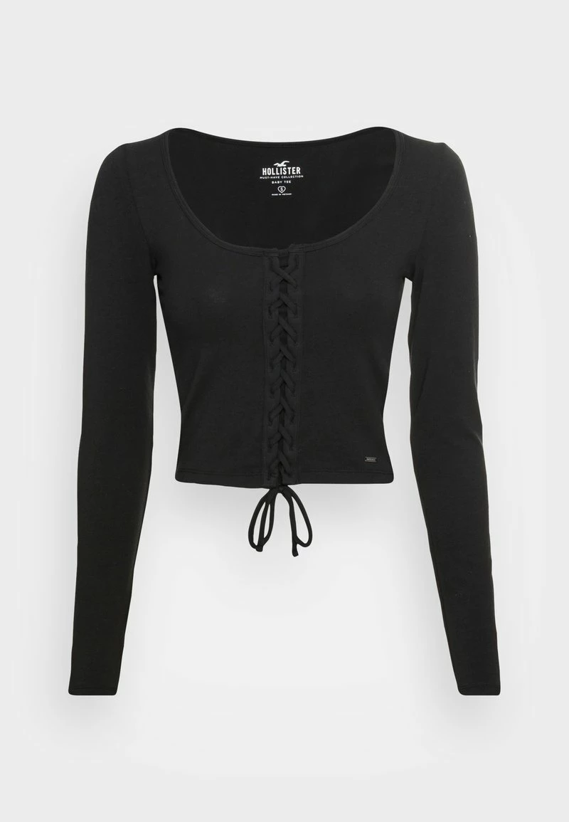 Hollister Co. Langarmshirt - Casual Black | Damen 6 Hollister Co. Langarmshirt - Casual Black | Damen – Bild 4