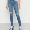 Hollister Co. Jeggings - Blue Denim | Damen