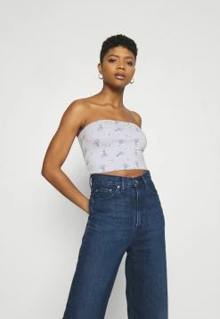 Hollister Co. REVERSIBLE TUBE - Top - Purple | Damen