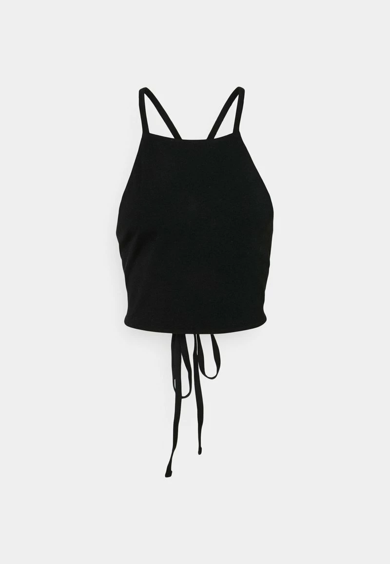 Hollister Co. OPEN BACK WRAP HALTER - Top - Black | Damen 7 Hollister Co. OPEN BACK WRAP HALTER - Top - Black | Damen – Bild 5