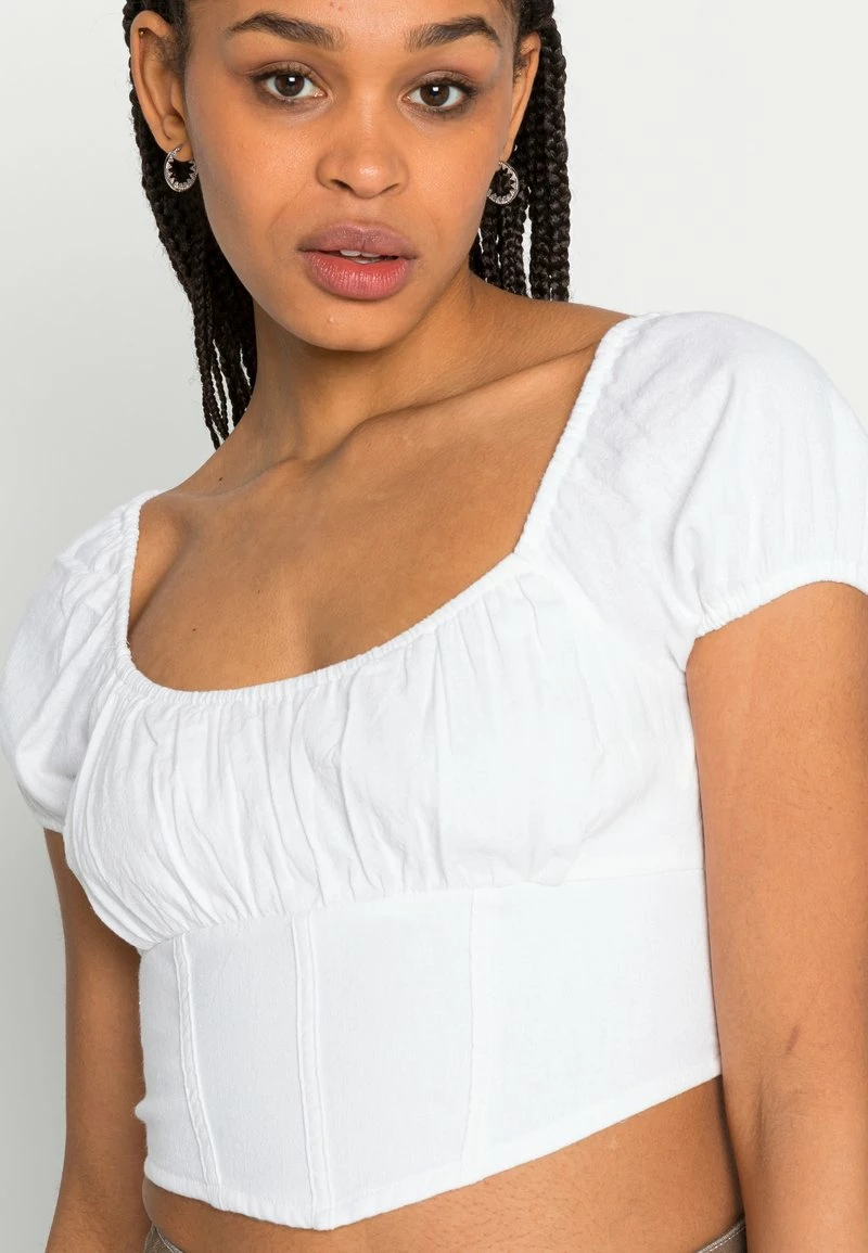 Hollister Co. CORSET - Bluse - White | Damen 7 Hollister Co. CORSET - Bluse - White | Damen – Bild 5