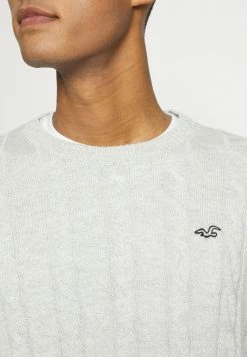 Hollister Co. Strickpullover - Light Grey | Herren -Hollister Geschäft 6d3f01915d284fc58cc355b7b11a1cb4