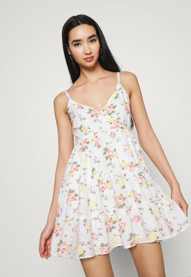 Hollister Co. BARE FEMME SHORT DRESS - Freizeitkleid - White | Damen 6 Hollister Co. BARE FEMME SHORT DRESS - Freizeitkleid - White | Damen – Bild 4