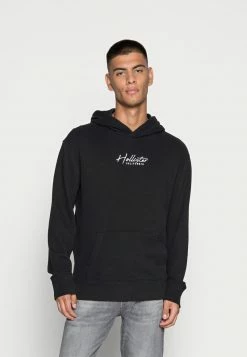 Hollister Co. SOLID SCRIPT - Sweatshirt - Black | Herren