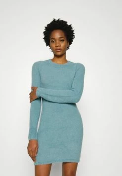 Hollister Co. Strickkleid - Smoke Blue | Damen