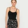 Hollister Co. BARE RUCHED BUST - Top - Casual Black | Damen -Hollister Geschäft 706656ea11d046459c92f14490ff7906