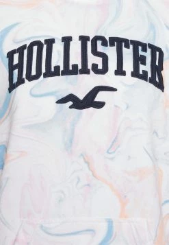 Hollister Co. TECH CORE MARBLE - Sweatshirt - Blue/orange | Damen -Hollister Geschäft 70f7c81d9a944be38cb6f2f4f4196546