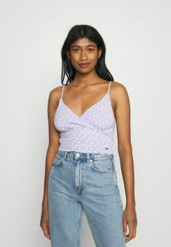 Hollister Co. WRAP CAMI TRIFECTA - Top - Lavender | Damen