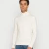 Hollister Co. TURTLENECK - Strickpullover - Cream | Herren -Hollister Geschäft 76095d5b176346cf8b08945d35a17e2e