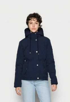 Hollister Co. LUXE ALL WEATHER JACKET - Übergangsjacke - Navy | Damen