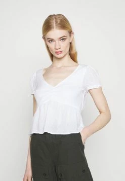 Hollister Co. BABYDOLL - Bluse - Pretty White | Damen