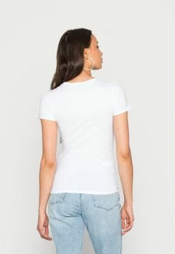 Hollister Co. SLIM CREW MULTIPACK UNISEX - T-Shirt Basic - White/zinfandel/beetle | Damen -Hollister Geschäft 788fea3de0344eba8d2665f69604e854