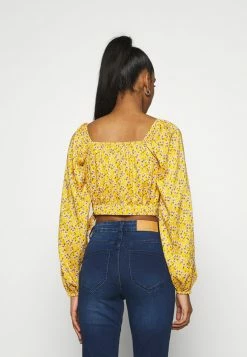 Hollister Co. Bluse - Yellow Floral | Damen -Hollister Geschäft 7cd913af28a64aa4a2ec77f534aa3290