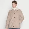 Hollister Co. MID LENGHT SHACKET - Übergangsjacke - Tan | Damen -Hollister Geschäft 7cfecddab15c4955b4496058760e9e91