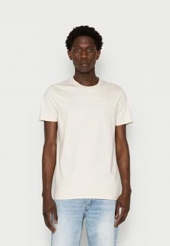 Hollister Co. CREW ICON SOLIDS - T-Shirt Basic - Tan | Herren