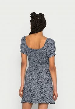 Hollister Co. TWIST SHORT DRESS - Freizeitkleid - Navy | Damen -Hollister Geschäft 8090ef502d974892b153e5988ee0372f