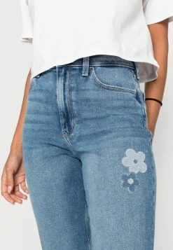 Hollister Co. DARK MOM - Jeans Relaxed Fit - Blue | Damen -Hollister Geschäft 817ca480481c4d93996d58d3939815cb