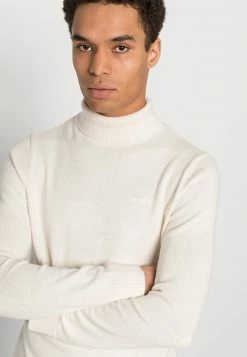 Hollister Co. TURTLENECK - Strickpullover - Cream | Herren -Hollister Geschäft 8333b2b52f674003a69e93cb2655f069