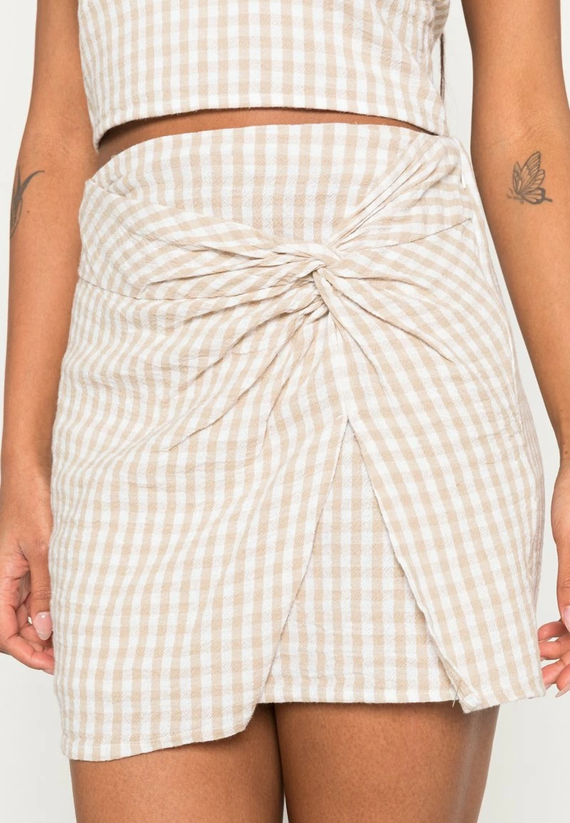 Hollister Co. Minirock - Brown Gingham | Damen 7 Hollister Co. Minirock - Brown Gingham | Damen – Bild 5