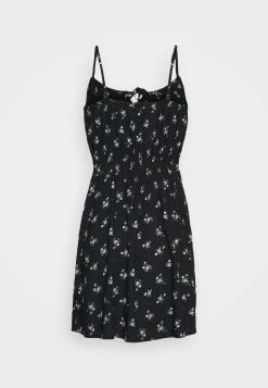Hollister Co. BARE DRESS - Freizeitkleid - Black | Damen -Hollister Geschäft 8497a1ff3c8a463fa71937fa17e6ecd7