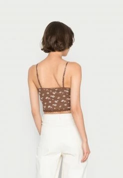 Hollister Co. BARE TRIM CAMI - Top - Brown | Damen 9 Hollister Co. BARE TRIM CAMI - Top - Brown | Damen -Hollister Geschäft 880250aa028742229df1c36f0f9aacae